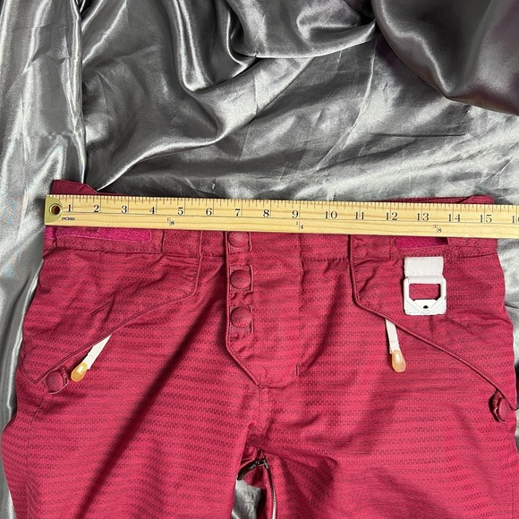 Oakley Eaves 2.0 Snowboard Pants Women's S Pink Thinsulate Vent Snow Ski Winter - Picture 10 of 17